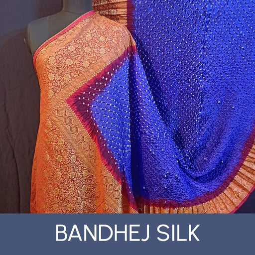 Bandhej Silk