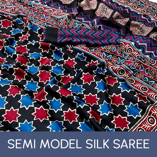 Semi Modal Silk Saree