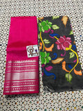Beautiful Mangalgiri Saree With 2 Blouse