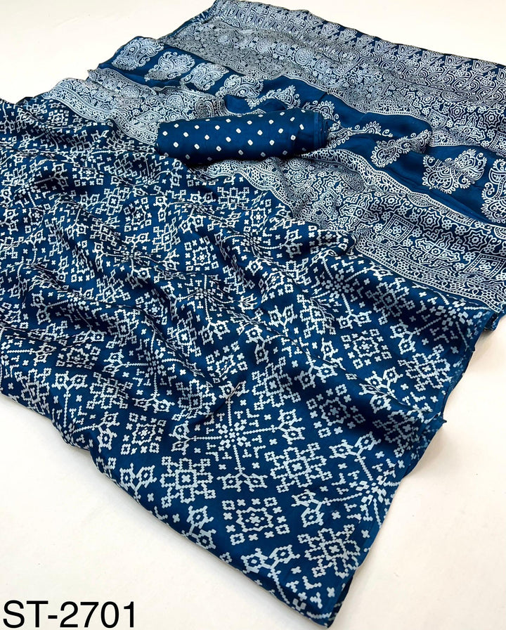 Beautiful Modal Silk Patola Design