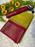 Beautiful Mysore Silk Saree With Blouse
