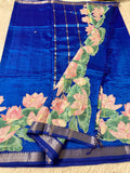 Mangalgiri Saree With Pichawi Applique Work All Over