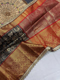 Exclusive Banaras Silk Saree With Lace Border