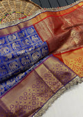 Exclusive Banaras Silk Saree With Lace Border