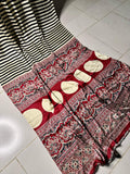 Ajrakh saree