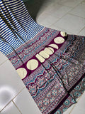 Ajrakh saree