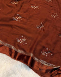 Chiffon With Embroidery Saree
