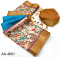 Kalamkari Dola Silk Saree With Blouse 