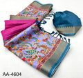 Kalamkari Dola Silk Saree With Blouse 