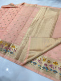 Kota Silk Zari Weaving Saree