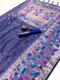 Beautiful Tissue Painthani Silk Saree