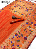 Beautiful Tissue Painthani Silk Saree