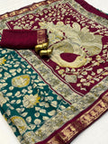 Pure Viscose Kalamkari Saree