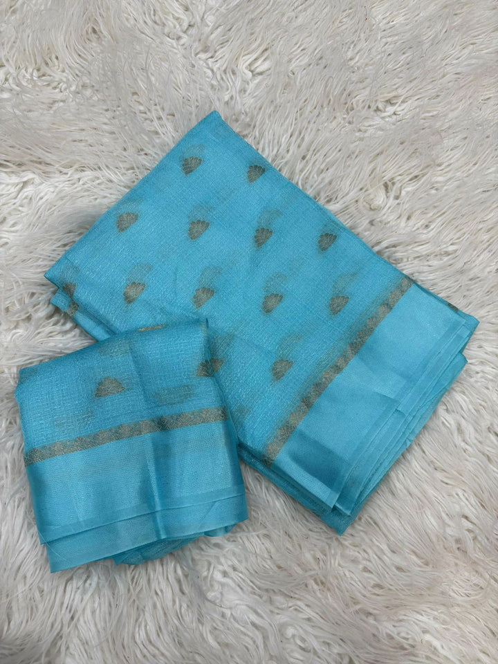 Beautiful Viscose Saree With Blouse