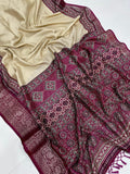 Beautiful Matka With Ajrakh Saree