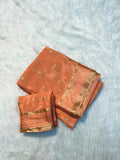 Beautiful Chinnon Viscose Saree With Blouse