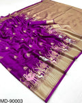 Mashru Silk Saree With Concept