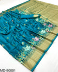 Mashru Silk Saree With Concept