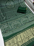 Pure Gaji Silk Saree With Zari Pallu 