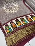 Pure Gaji Silk Saree With Zari Pallu 