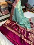 Beautiful Warm Silk Banarase Saree With Blouse