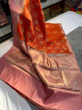 New Arrivals Raw Mango Banarase Silk