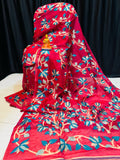 Beautiful Jamdhani Cotton Silk Saree 
