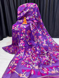 Beautiful Jamdhani Cotton Silk Saree 