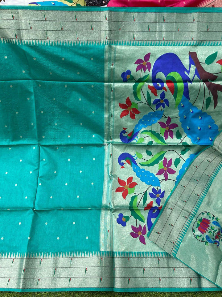 Beautiful Paithani Silk Saree
