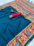 Beautiful Viscose Hand Embroidery Saree