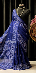 Authetic Pure Gachi Jamdhani Silk Saree