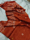 Authetic Pure Gachi Jamdhani Silk Saree