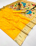 Paithani Silk Saree With Blouse