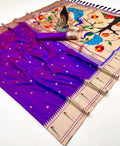 Paithani Silk Saree With Blouse