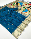 Paithani Silk Saree With Blouse