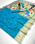 Paithani Silk Saree With Blouse