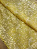 Beautiful Pure Organza Embroidery Silk Saree