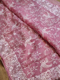Beautiful Pure Organza Embroidery Silk Saree