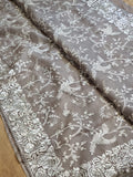 Beautiful Pure Organza Embroidery Silk Saree