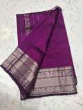 Handloom Silk Cotton Big Border