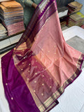 Warm Silk Banarase Saree With Blouse