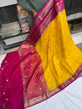 Warm Silk Banarase Saree With Blouse