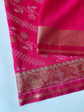 Beautiful Patola Tussar Silk Saree With Blouse