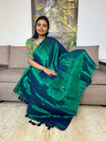 Beautiful Tissue Silk Saree With Coin Sequins