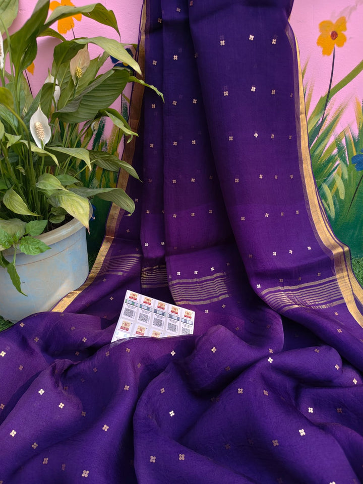 Beautiful Pure Resham Matka Sequins