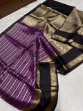 Warm Silk Banarase Saree With Blouse