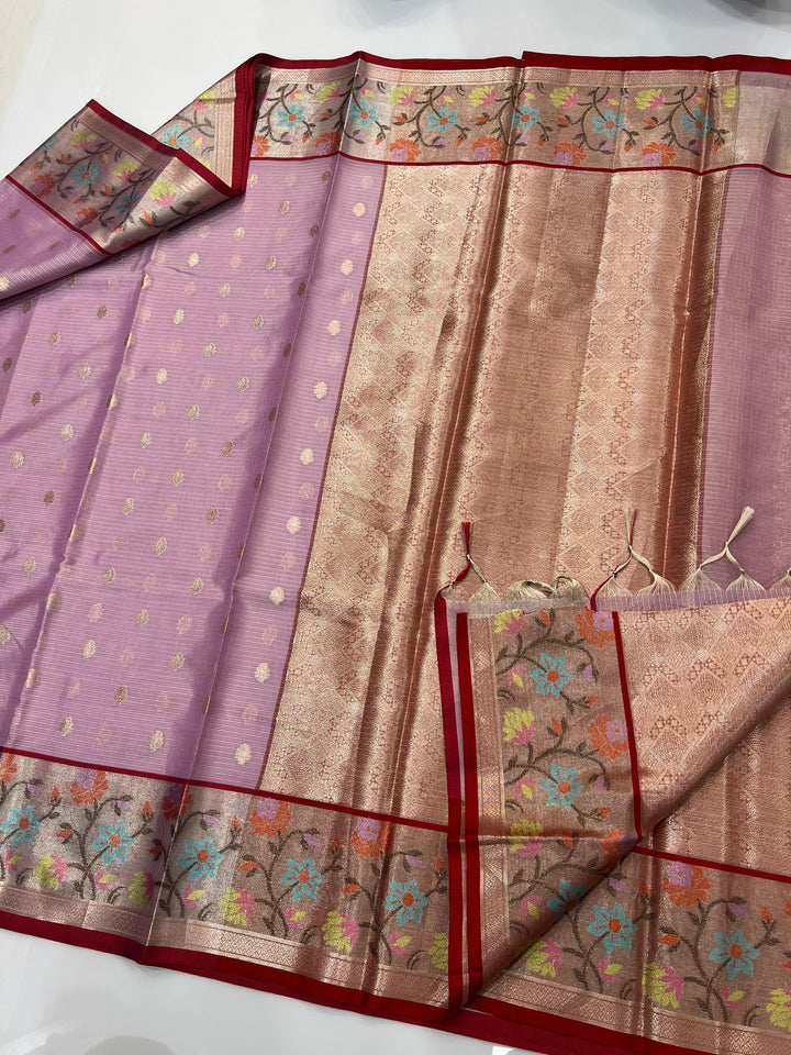 Beautiful Kota Silk Saree With Paithani Weaving