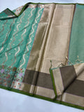 Beautiful Kota Silk Saree With Paithani Weaving