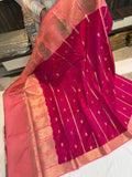 Fancy Banarase Raw Mango Silk Saree