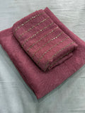 Beautiful Rangoli Crush Silk With Designer Blouse
